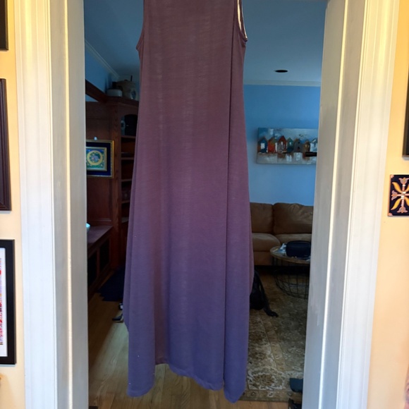 Gershon B Ram Blue and White Striped Dress - Picture 3 of 3